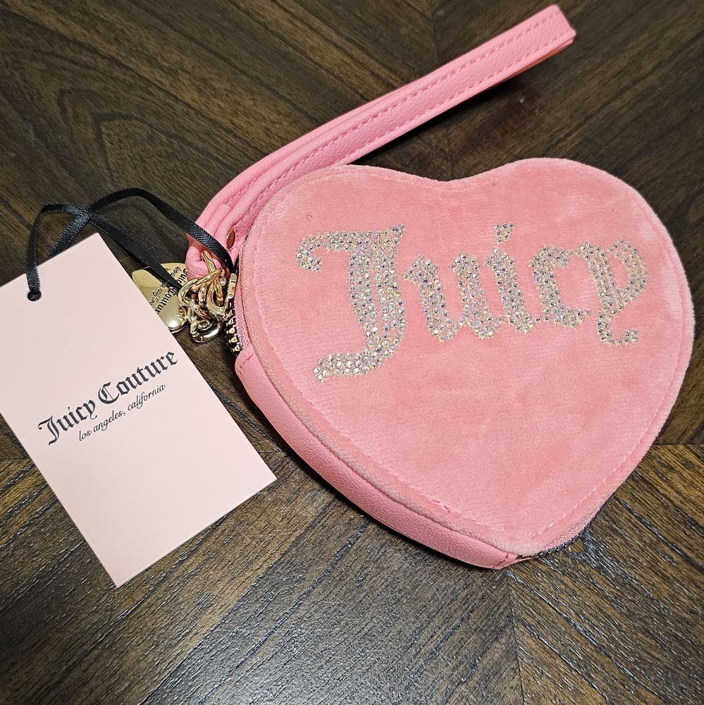 Juicy Couture heart wallet